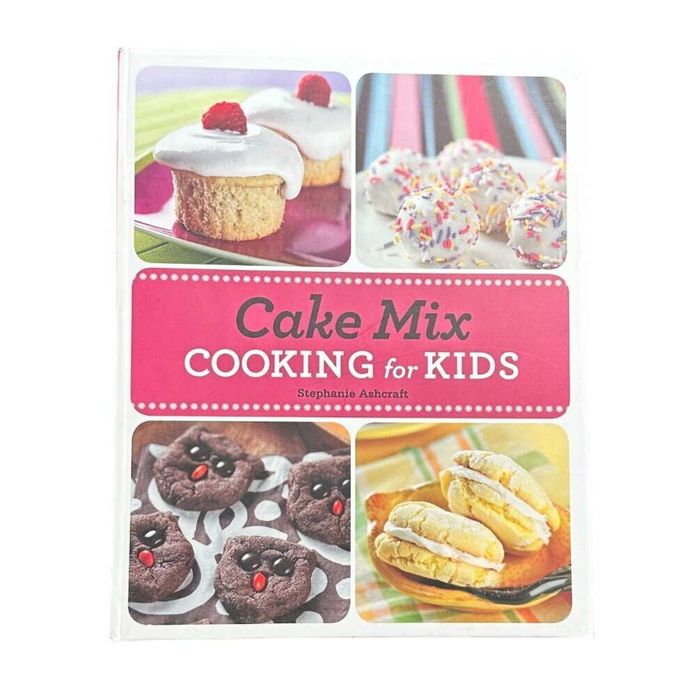 CAKE MIX COOKING for Kids Activity Cookbook DIY